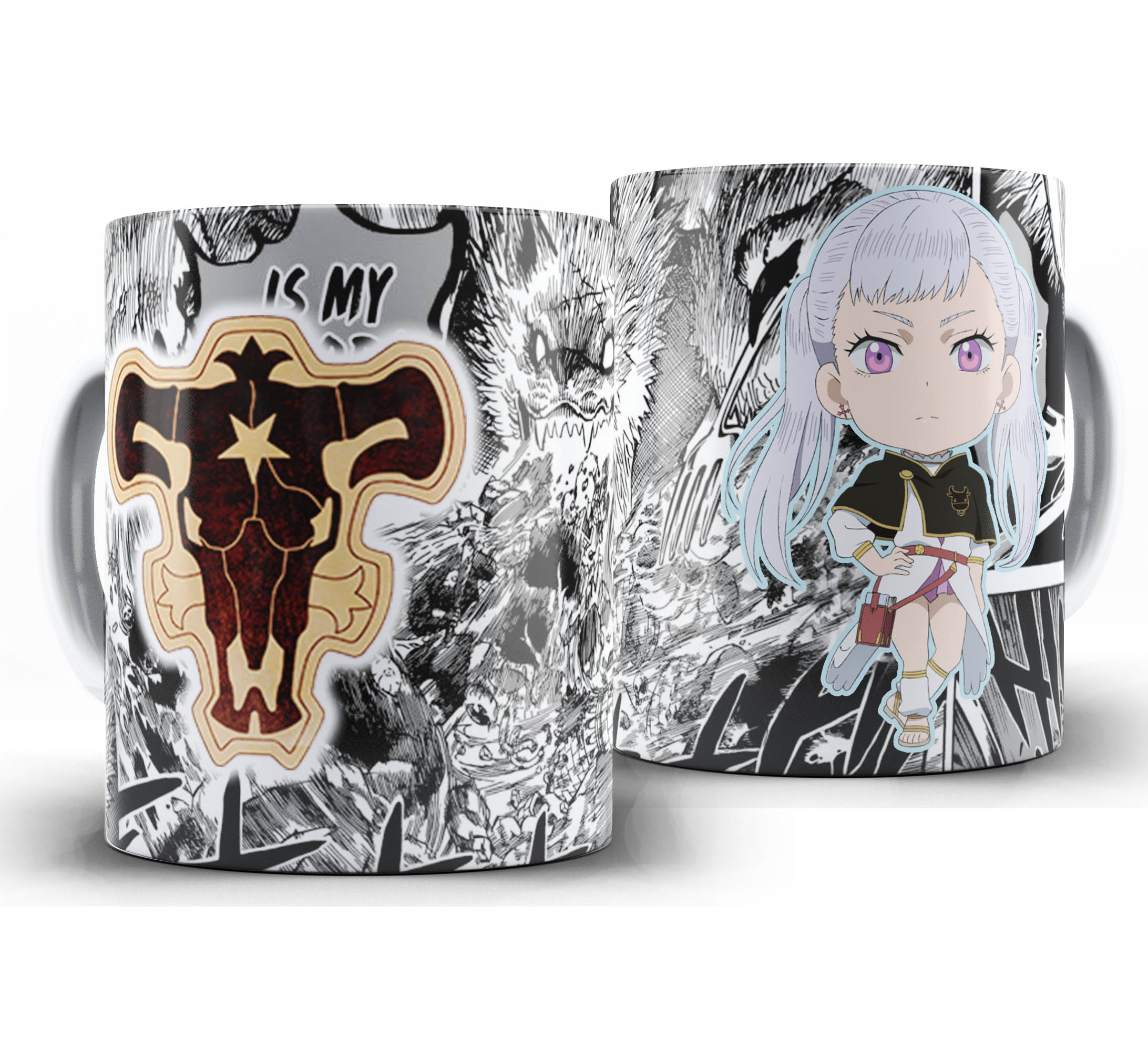 Caneca Anime - Black Clover Chibi - Noelle